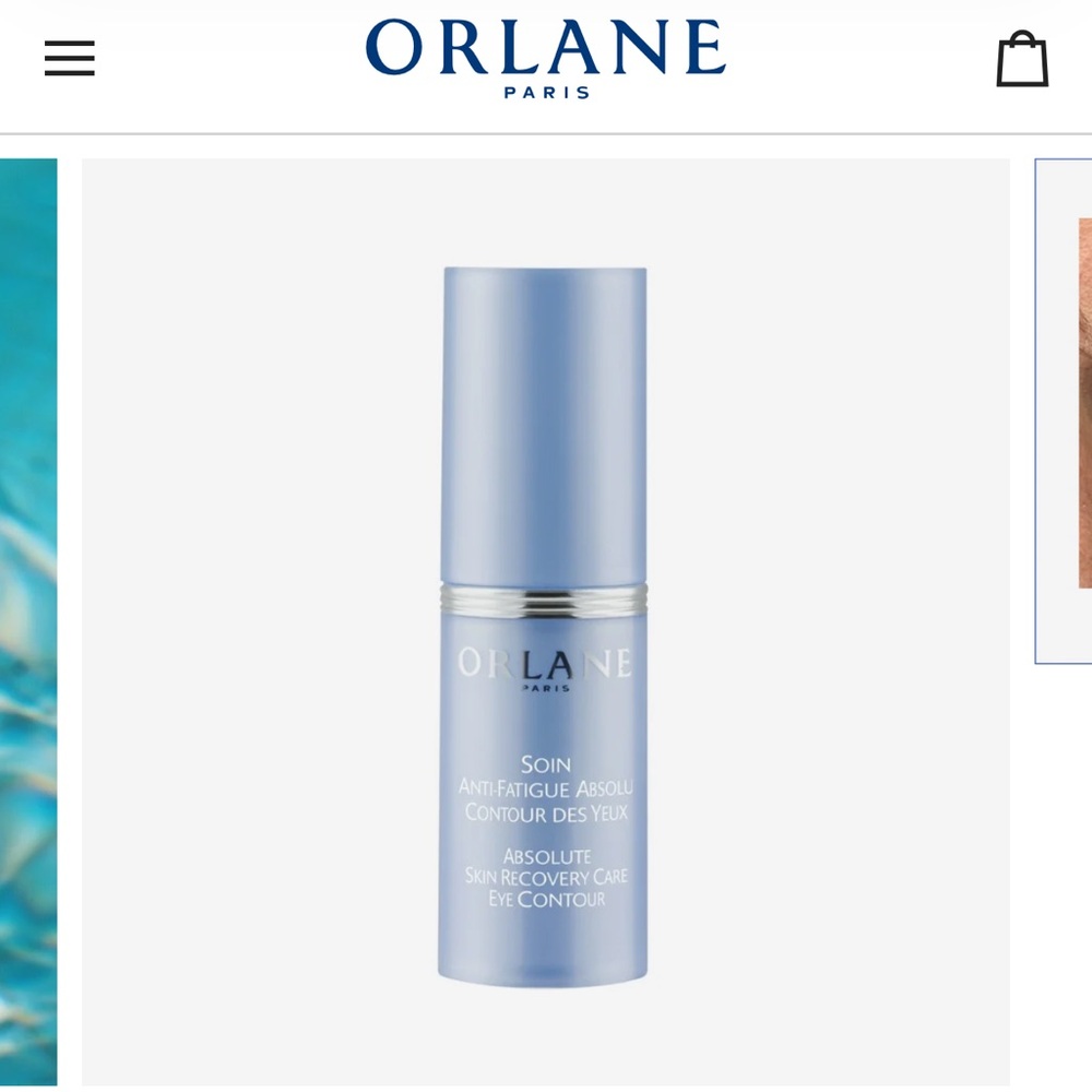ORLANE PARIS Blue Eye Contour Cream NEW IN SEALED BOX